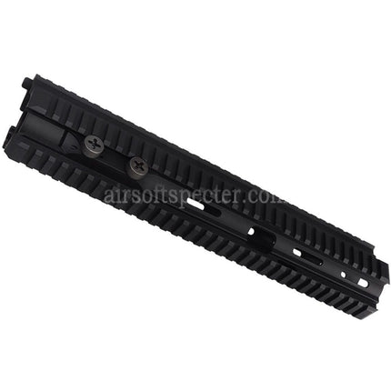 E&C 13 Inches HK417 DMR Style Handguard Rail System For E&C VFC 417 DMR Series AEG Rifles Airsoft Black