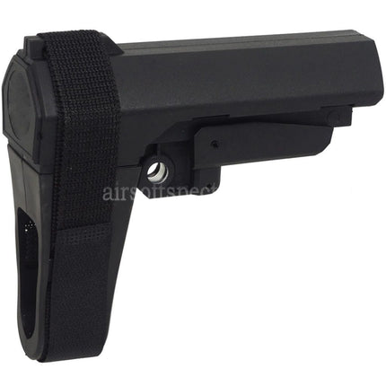 DOUBLE BELL Minimalist SBA3 Stabilizing Brace Stock Suitable For AR M4 M16 Series AEG Rifles Airsoft