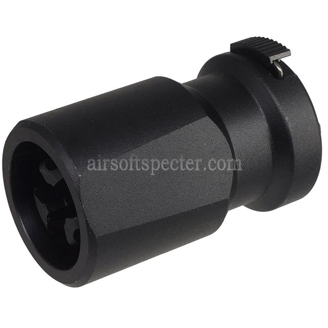 E&C Blackout 51T 3-Prong Flash Hider with Blast Diverter Suitable For -14mm CCW Counter-Clockwise Thread