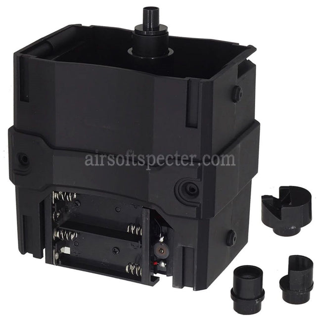 DOUBLE BELL Electric High Speed Auto BB Loader (1300rd) Suitable For 6mm AEG GBB Magazine Black