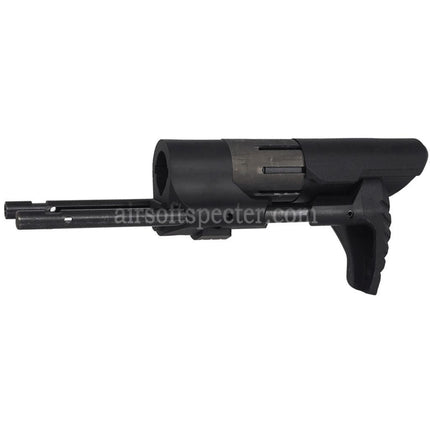 E&C PDW Stock Suitable For AR M4 M16 Series AEG Rifles Airsoft Black