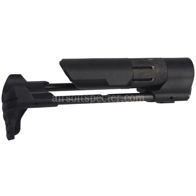 E&C PDW Stock Suitable For AR M4 M16 Series AEG Rifles Airsoft Black
