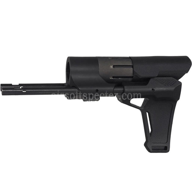 E&C PDW Stabilizer Suitable For AR M4 M16 Series AEG Rifles Airsoft Black