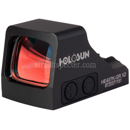 Viseur réflexe point vert 6 MOA HOLOSUN HE407K GR X2