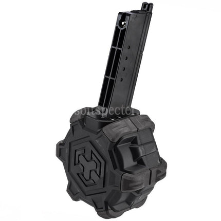 Armorer Works AW Custom 350rd Gas Adaptive Drum Magazine for Armorer Works AW / WE (WE-TECH) Desert Eagle GBB Pistols Airsoft