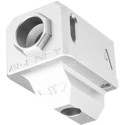 RWA Agency Arms 417 Dual Port Compensator -14mm CCW Counter-Clockwise Thread Suitable For G-Series GBB Pistols Airsoft