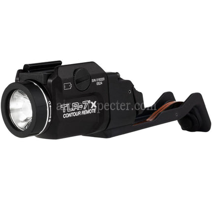 Éclairage d'arme Streamlight TLR-7X 500 Lumens avec interrupteur déporté pour pistolets Glock Gen4 et Gen5