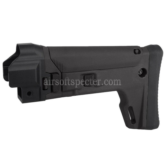 5KU ACR Style 7-Positions Side Folding Retractable Stock For Tokyo Marui Next Gen MP5 Series AEG Rifles Airsoft