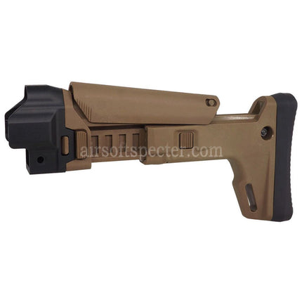 Crosse rétractable pliable latérale 7 positions de style 5KU ACR pour répliques AEG Tokyo Marui MP5 nouvelle génération Airsoft