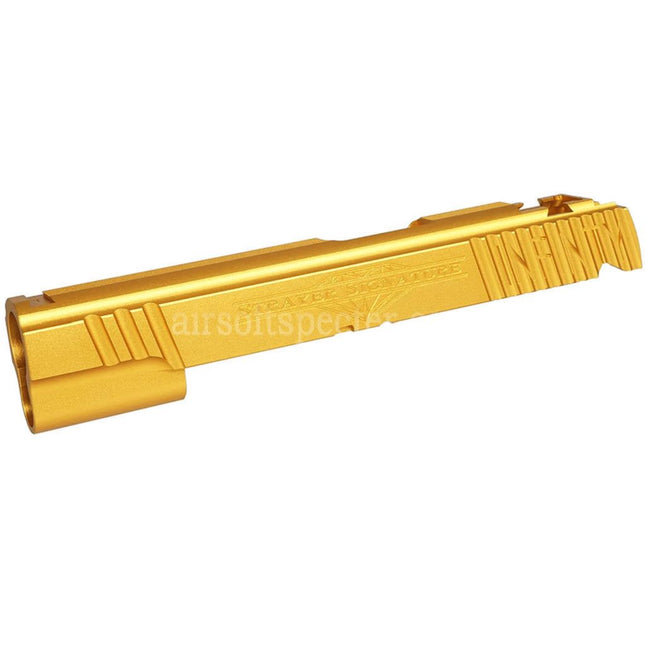 5KU CNC Aluminum Infinity Signature Slide For Tokyo Marui Hi-Capa 5.1 Series GBB Pistols Airsoft
