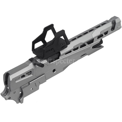 5KU CNC Aluminum EX-02 Barrel Slide Middle Frame Kit Complete Set Suitable For Tokyo Marui Hi-Capa Series GBB Pistols Airsoft