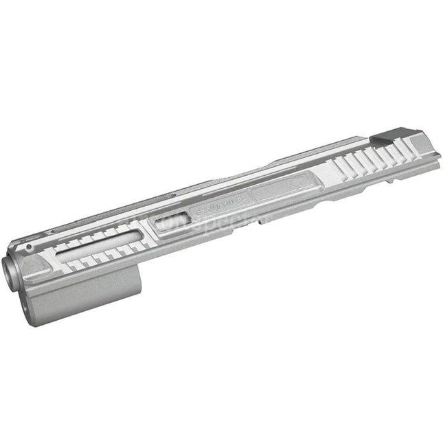 5KU CNC Aluminum Milling Slide & Barrel Kit Set Type-2 For KJ Works ASG CZ Shadow 2 Series GBB Pistols Airsoft