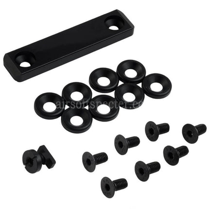 5KU CNC Aluminum 130mm DL-2 SPORT Handguard Extender For AKM AK105 AK74 AK Series Rifles Airsoft