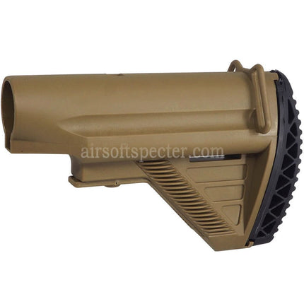 E&C E1 Style Retractable Stock Suitable For E&C HK417 G28 Series AEG Rifles Airsoft