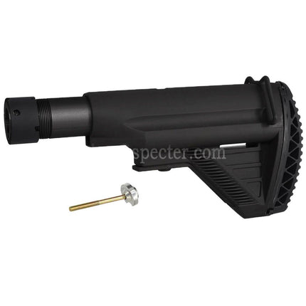 E&C Retractable Stock with Tube Suitable For E&C HK417 G28 Series AEG Rifles Airsoft