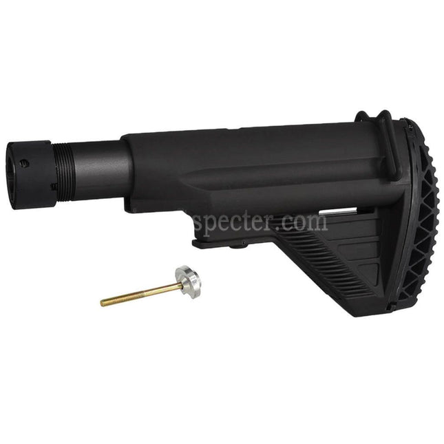 E&C Retractable Stock with Tube Suitable For E&C HK417 G28 Series AEG Rifles Airsoft