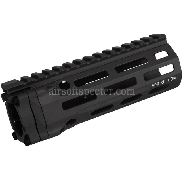 E&C MFR XL 6.0 Inches M-Lok Handguard Rail System For APS CYMA D-BOYS DOUBLE BELL E&C G&P JG Golden Eagle Matrix Tokyo Marui AR M4 M16 Series AEG Rifles Airsoft