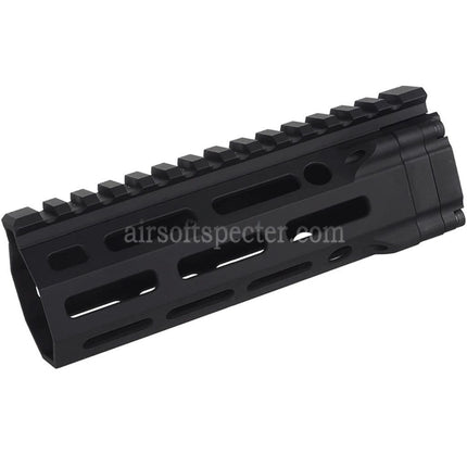 E&C MFR XS 6.1 Inches M-Lok Handguard Rail System For APS CYMA D-BOYS DOUBLE BELL E&C G&P JG Golden Eagle Matrix Tokyo Marui AR M4 M16 Series AEG Rifles Airsoft Black
