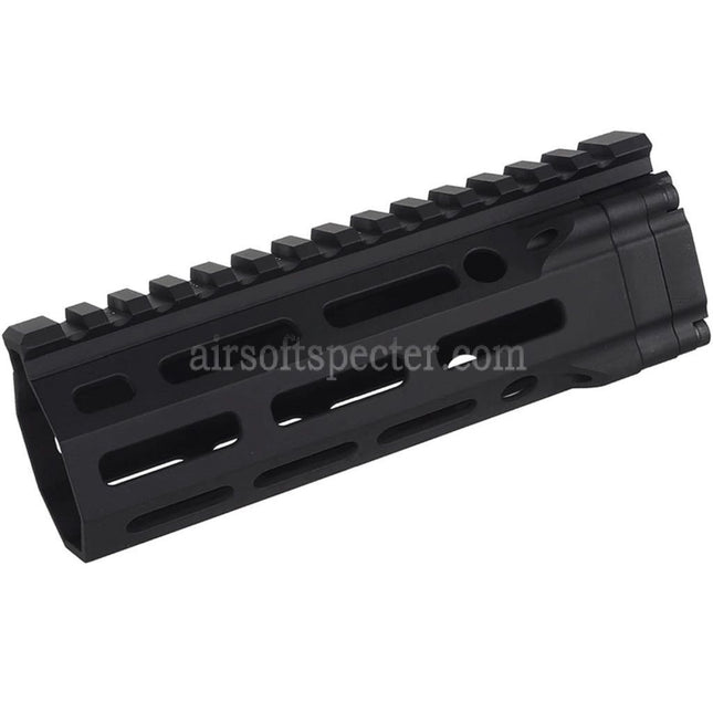 E&C MFR XS 6.1 Inches M-Lok Handguard Rail System For APS CYMA D-BOYS DOUBLE BELL E&C G&P JG Golden Eagle Matrix Tokyo Marui AR M4 M16 Series AEG Rifles Airsoft Black