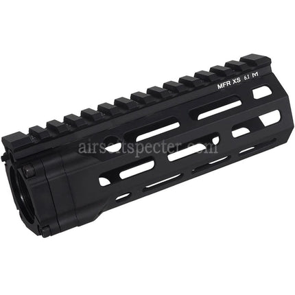 E&C MFR XS 6.1 Inches M-Lok Handguard Rail System For APS CYMA D-BOYS DOUBLE BELL E&C G&P JG Golden Eagle Matrix Tokyo Marui AR M4 M16 Series AEG Rifles Airsoft Black