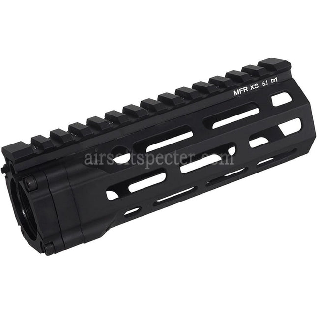 E&C MFR XS 6.1 Inches M-Lok Handguard Rail System For APS CYMA D-BOYS DOUBLE BELL E&C G&P JG Golden Eagle Matrix Tokyo Marui AR M4 M16 Series AEG Rifles Airsoft Black