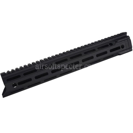 Système de rail de garde-main E&C MFR XS 14 pouces M-Lok pour fusils d'airsoft noirs APS CYMA D-BOYS DOUBLE BELL E&C G&P JG Golden Eagle Matrix Tokyo Marui AR M4 M16 Series AEG