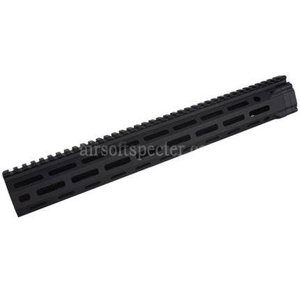 E&C MFR XS 15 Inches M-Lok Handguard Rail System For APS CYMA D-BOYS DOUBLE BELL E&C G&P JG Golden Eagle Matrix Tokyo Marui AR M4 M16 Series AEG Rifles Airsoft Black