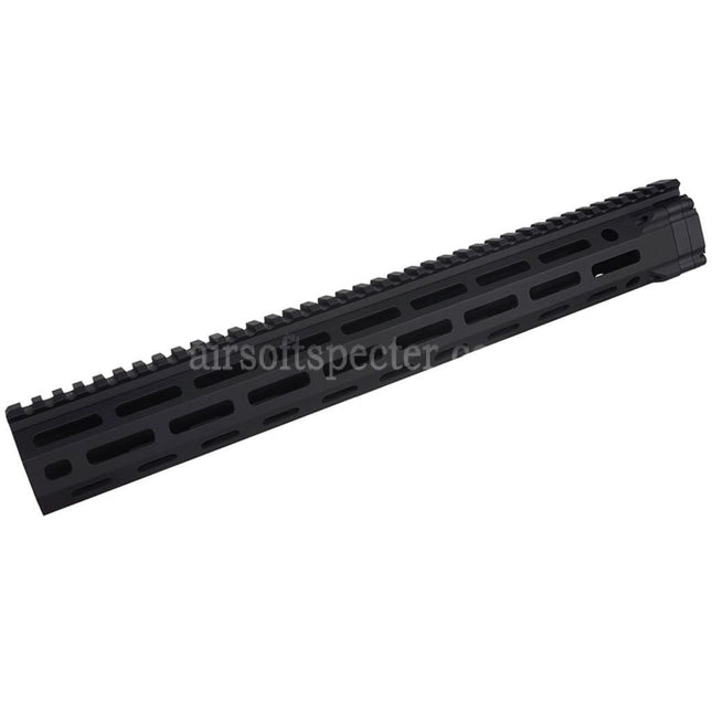 E&C MFR XS 15 Inches M-Lok Handguard Rail System For APS CYMA D-BOYS DOUBLE BELL E&C G&P JG Golden Eagle Matrix Tokyo Marui AR M4 M16 Series AEG Rifles Airsoft Black