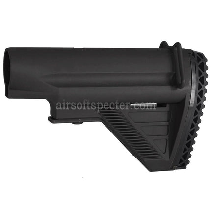 E&C E2 Style Retractable Stock Suitable For E&C HK417 G28 Series AEG Rifles Airsoft