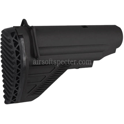 E&C E2 Style Retractable Stock Suitable For E&C HK417 G28 Series AEG Rifles Airsoft