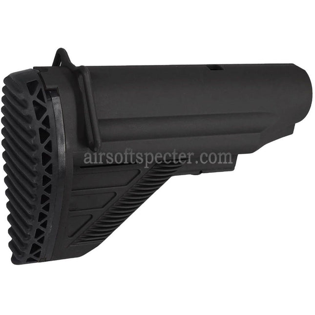 E&C E2 Style Retractable Stock Suitable For E&C HK417 G28 Series AEG Rifles Airsoft
