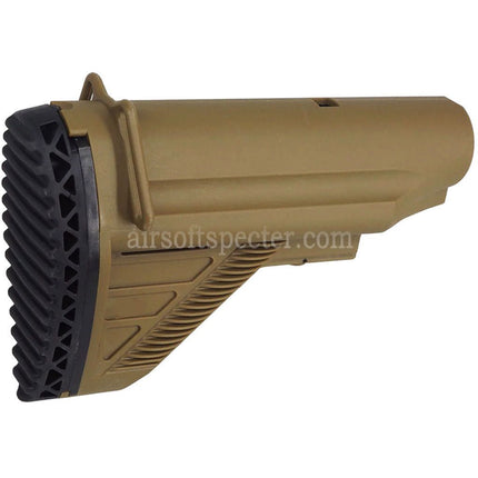 E&C E2 Style Retractable Stock Suitable For E&C HK417 G28 Series AEG Rifles Airsoft