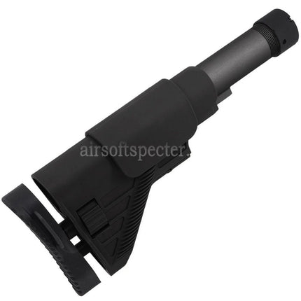E&C DMR Style Retractable Stock with Tube Suitable For E&C HK417 G28 Series AEG Rifles Airsoft