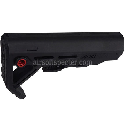 E&C MOD1 Style Retractable Stock Suitable For AR M4 M16 Series AEG Rifles Airsoft Black