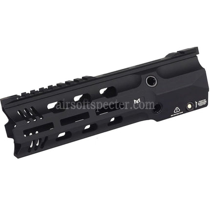 E&C GRIDLOK Style Lightspeed 9 Pouces Garde-Main M-Lok Full Duty Pour Répliques AEG E&C Série 416 Airsoft Noir