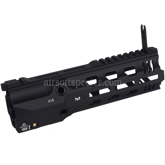 E&C GRIDLOK Style Lightspeed 9 Inches Full Duty M-Lok Handguard Rail System For E&C 416 Series AEG Rifles Airsoft Black