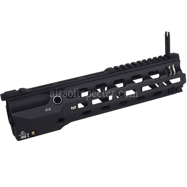 E&C GRIDLOK Style Lightspeed 11 Inches Full Duty M-Lok Handguard Rail System For E&C 416 Series AEG Rifles Airsoft Black