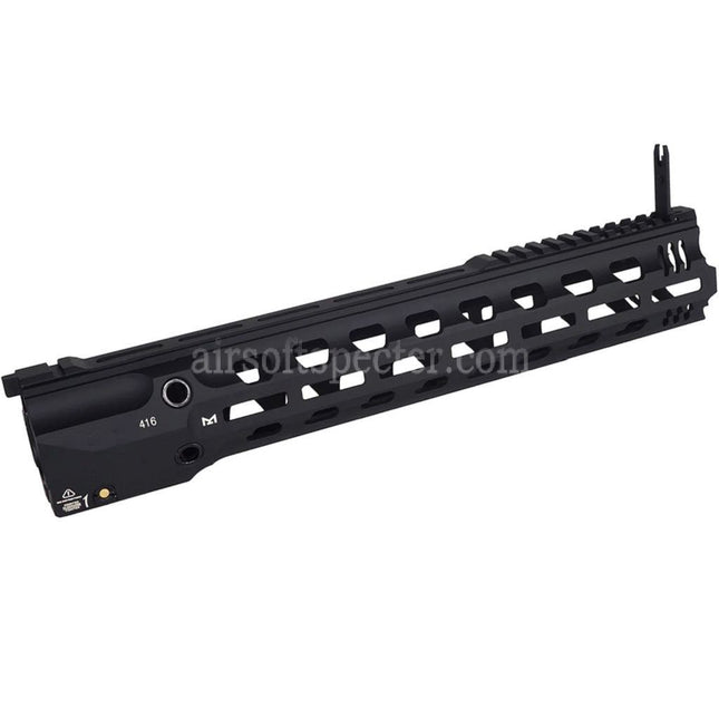 E&C GRIDLOK Style Lightspeed 14.5 Inches Full Duty M-Lok Handguard Rail System For E&C 416 Series AEG Rifles Airsoft Black