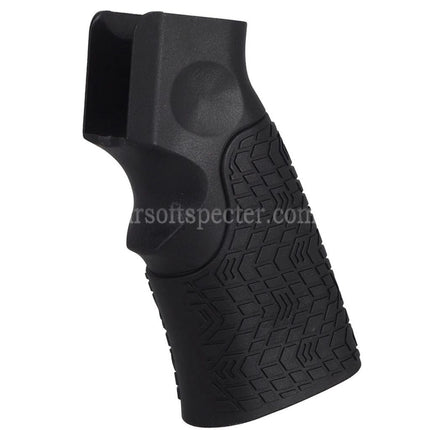 E&C Polymer DD Style Motor Grip Suitable For M4 M16 Series AEG Rifles Airsoft Black