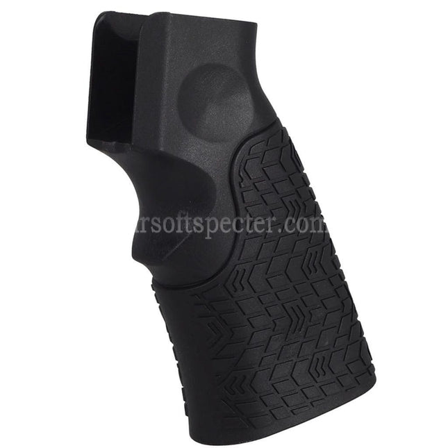 E&C Polymer DD Style Motor Grip Suitable For M4 M16 Series AEG Rifles Airsoft Black