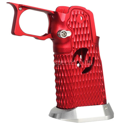 5KU CNC Aluminum Grip Type-9 For Tokyo Marui Hi-Capa 5.1 4.3 Series GBB Pistols Airsoft