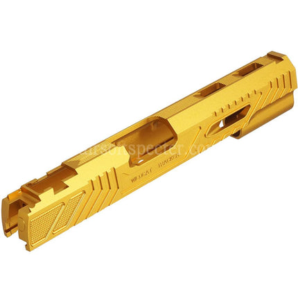 5KU CNC Aluminum Limcat WildCat Slide For Tokyo Marui Hi-Capa M1911 Series GBB Pistols Airsoft