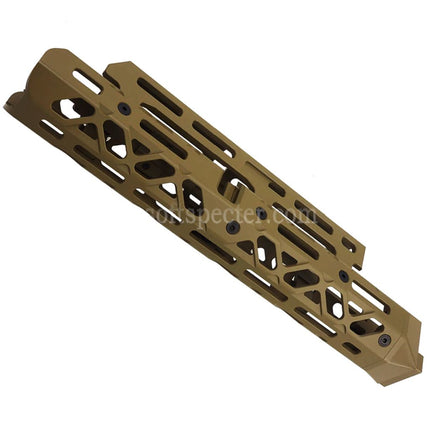 5KU KPYK CRC 1U020B Style 290mm Medium-Length M-LOK Upper Lower Handguard Rail System For Tokyo Marui AKM AK105 AKS-74U Series GBB Rifles Airsoft