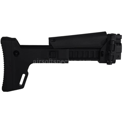 Crosse rétractable latérale 5KU style ACR 7 positions pour répliques Airsoft GBB SMG Archwick B&T APC9-K Series