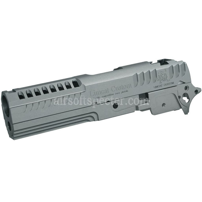 5KU CNC Aluminum LimCat Custom Style Middle Frame Slide Set Suitable For Tokyo Marui Hi-Capa 4.3 Series GBB Pistols Airsoft
