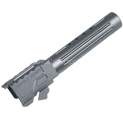 5KU CNC Aluminum BRA Style Ported Outer Barrel For Umarex / VFC G19 Gen.3 Series GBB Pistols Airsoft