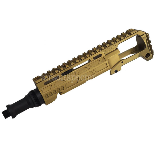 5KU Carbine Rifle Conversion Kit Type-C with M1913 Rail Stock Adaptor For Action Army AAP-01 Series GBB Pistols Airsoft
