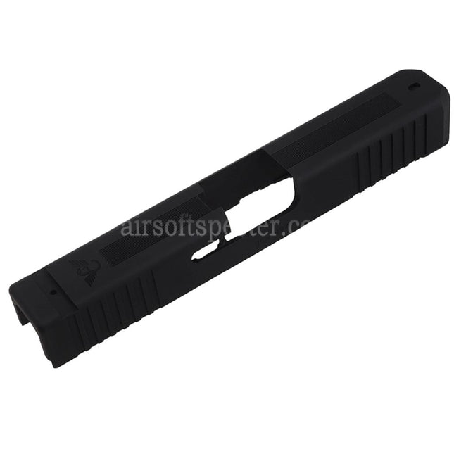 Bomber Airsoft CNC Aluminum Wilson Combat Style Slide Barrel Set For Tokyo Marui G19 Gen4 Series GBB Pistols Black