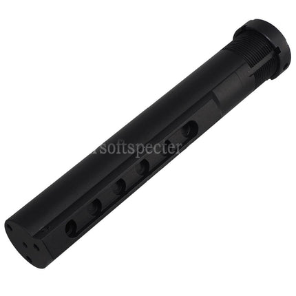 CYMA 6-Position Stock Buffer Tube Suitable For CYMA CGS HK416 Tokyo Marui M4 Series MWS GBB Rifles Airsoft Black