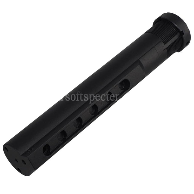 CYMA 6-Position Stock Buffer Tube Suitable For CYMA CGS HK416 Tokyo Marui M4 Series MWS GBB Rifles Airsoft Black
